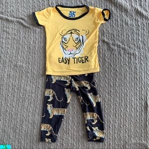 “Easy Tiger” Kickee Pants 6-12 months